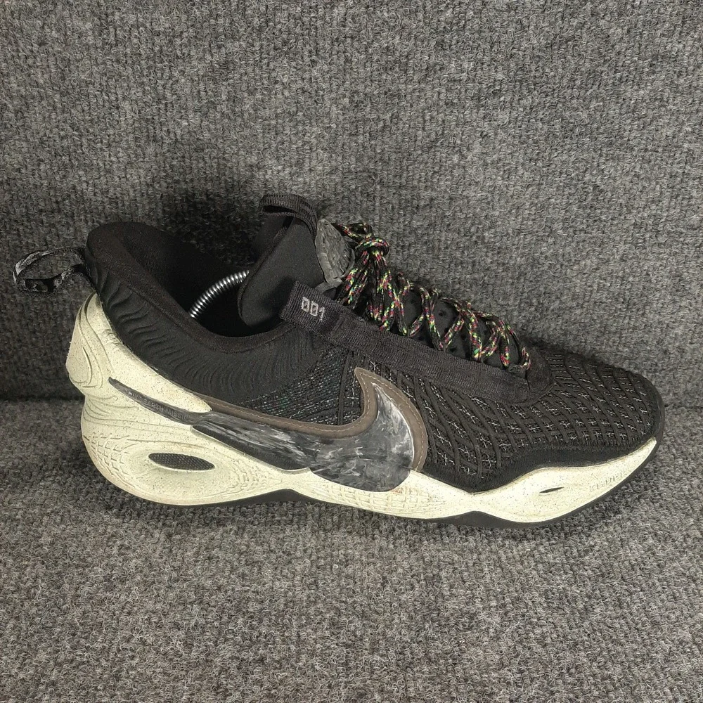 Nike Cosmic Unity Basketball Shoes Black Green Glow Volt DA6725-001 Mens Size 11
